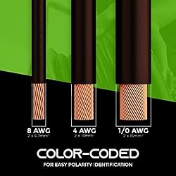 GearIT 1/0 Gauge Wire Oxygen Free Copper OFC