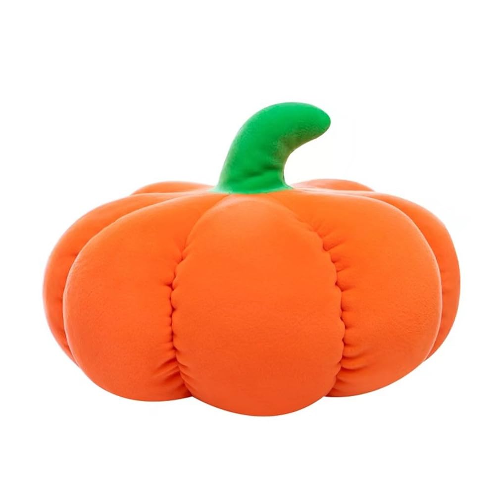 Tikwisdom Orange Simulation Pumpkin Plush Toy, Pumpkin Doll Sleeping Pillow, Holiday Warm Gift (Diameter 40 cm)