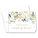 White Gold Floral Will You be My Bridesmaid Card, Bridesmaid Proposal Card, Maid of Honor Card - Set of 10