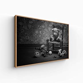Canvas Wall Art for Living Room, Bedroom Black and White Article Framed Canvas Prints for Home Decoration Ready to Hang - 16x24 inches