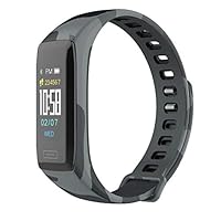 ChouZZ v7 Plus Bluetooth Smart FIT BIT Watch Heart Rate Blood Pressure Monitor Fitness Tracker (Grey)