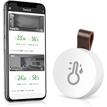 Amazon.com: (New) Brifit Wireless Thermometer Hygrometer, Bluetooth