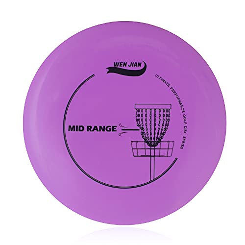 WEN JIAN Disc Golf Starter Set, Disc Golf Set, Disc Golf Beginner Set with 6 Discs2 PCS Driver