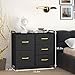 ROMOON Dresser Organizer with 5 Drawers, Fabric Dresser Tower for Bedroom, Hallway, Entryway, Closets - Dark Gray