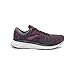 Brooks Womens Glycerin 17 Running Shoe - Ebony/Wild Aster/Fig - B - 9.5