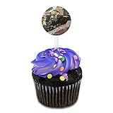 Train Engine Locomotive Tunnel Cake Cupcake Toppers
