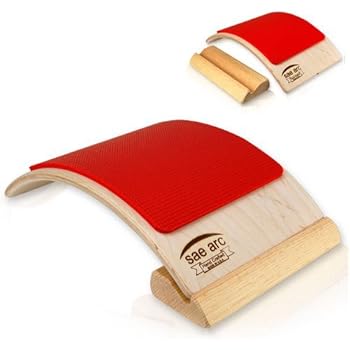 Amazon.com: Sae Arc Spine Stretching Therapeutic Device Combo (Wooden