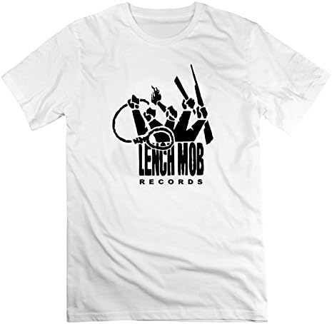 Customized Lench_mob Cotton Men O-neck X-large Shirts White
