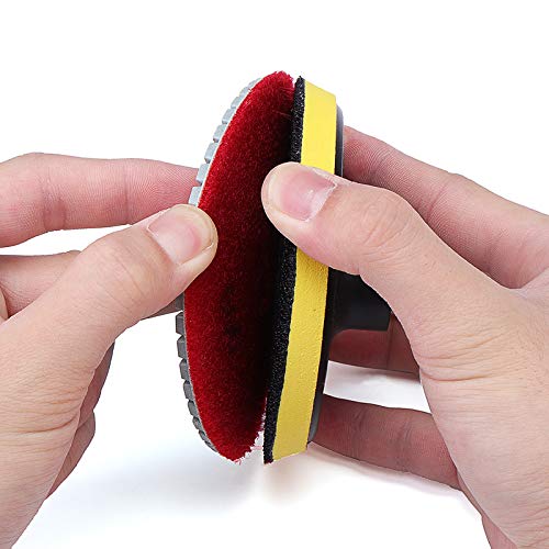 Tanchen 11pcs 4 Inch 50-3000 Grit Wet/Dry Diamond Polishing Pad Granite Marble Concrete Stone Kit