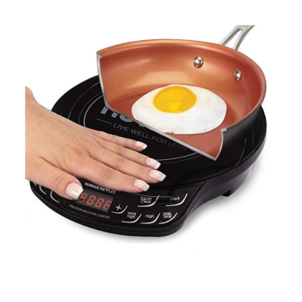 NUWAVE Flex Precision Induction Cooktop, 10.25” ShatterProof Ceramic