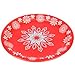Christmas Paper Plates, Napkins and Cups With Snowflake Design