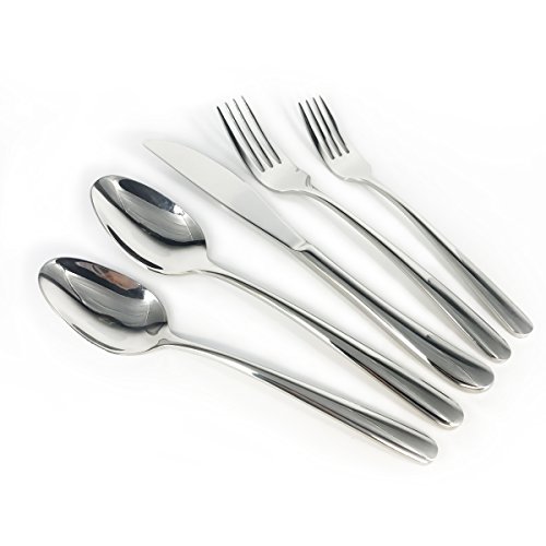 Flatware Sets, Stainless Steel Luxury Dinner Utensils Set, 1 set
