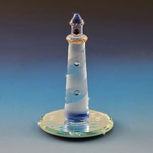 Amazon.com: Collectible Crystal Miniature Lighthouse Cove ...