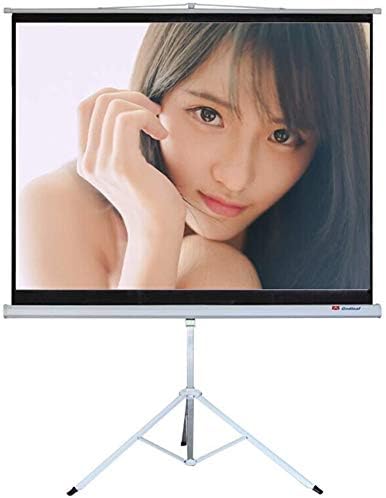 プロジェクタースクリーン ファイアスティック ホームプロジェクター 期間限定 16 9のhdアンチ折り目屋内作品は ホーム シアターシネマ用スタンド付き 屋外折りたたみ作品画面の画面 映画鑑賞 白 色 オフィス会議 サイズ 84inch プレゼン 72inch