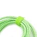 iPhone 8 Cable, 10Ft Long iPhone 6S Charger F-color Braided 8 Pin Lightning to USB Charger Cord Connector for iPhone 8 7 6S 6 Plus 5S 5C 5, iPhone SE, iPad 4 Air 2 mini 4, iPad Pro, iPod Touch 5 Green