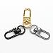 MW Model Worker 20PCS Swivel Trigger Lobster Claw Clasps Handbag Chain Buckles Bag Belting Pets Dog Chain Connector(Gold)