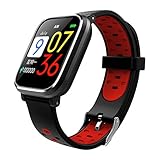 Smart Watch,Fitness Tracker with Heart Rate Monitor Activity Tracker Watch,IP67 Waterproof Smart Fitness Band with Step Counter Calorie Counter Pedometer Sleep Monitor Watch for Kids Women and Men