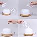 Aromatherapy Essential Oil Diffuser, EZOWare Essential Oil Portable Adjustable Ultrasonic Cool Mist Humidifier for Home Office Studio - 200ml, Wood Grain, 7 LED Color Changing