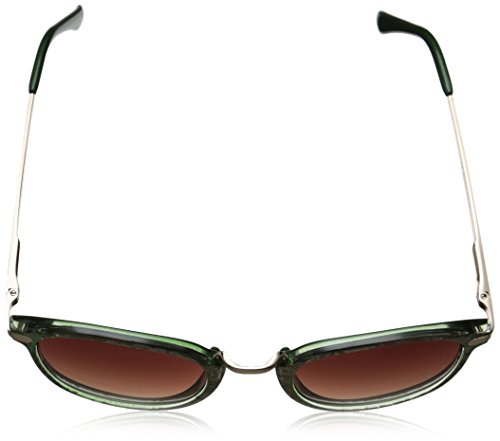 A.J. Morgan Castro Round Sunglasses, Green Floral, 48 mm