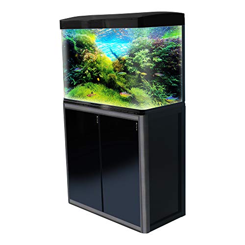 JAJALE 55 Gallon Aquarium Fish Tank LED Light Pump Freshwater Filter
