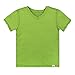 Burt's Bees Baby Baby Boys' T-Shirt, Short Sleeve V-Neck and Crewneck Tees, 100% Organic Cotton, Lime, 6-9 Months