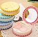 Vivid Sandwich Crackers Design Contact Lens Case w Bottle Travel Kit (Sandwich Crackers)