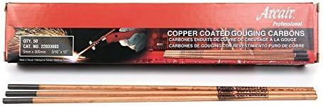 Victor Arcair 22033003 Gouging Electrodes Pointed Copperclad DC, 3/16 x 12-Inch by Victor Arcair