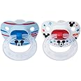 NUK Disney Baby Puller Pacifier, 6-18 Months, Mickey Mouse, 1 pk