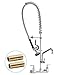Commercial Faucet with Sprayer 8 Inch Center 42
