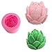 Sharlity Lotus Soap Candle Silicone Mold DIY Handmade Soap Molds