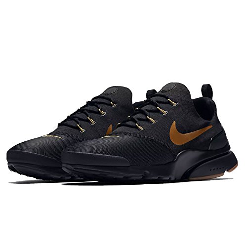 nike presto fly black and gold