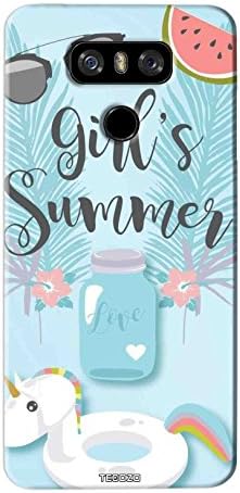 Fundook® Designer Printed Back Cover/Hard Case for LG G6 (Girls Design/Quotes & Message) - Blue