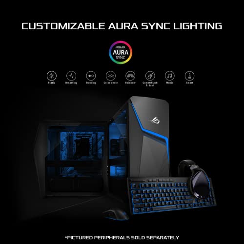 ASUS ROG Strix G10 Gaming Desktop PC, Intel Core i711700, GeForce RTX