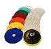 Diamond Polishing Pads 4 inch Wet/Dry 8 Piece Set Granite Stone Concrete Marble