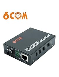 6 com Conversor de medios Gigabit Ethernet, 100 MB s Multi Mode SC Fiber, 10 100Base TX a 100BASE FX, hasta 2 KM