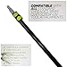 Pomatree 5-12 Foot Telescoping Extension Pole | Strong and Sturdy Multi-Purpose Extendable Pole | Screw-On Window Washing Cleaning Tools, Light Bulb Changer, Paint Roller and Duster Attachments