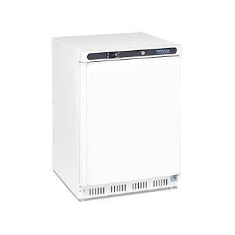 Polar unter der Theke kommerzielle Gefrierschrank weiß 140L LED Display