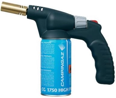 Campingaz TH2000PZ Piezo Ignition Blowlamp with CG1750 Gas Cartridge by Campingaz