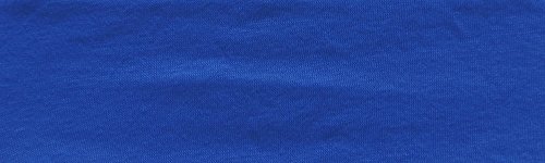 Kenz Laurenz Soft and Stretchy Elastic Cotton Headbands, (Pack of 12) - Blue