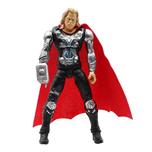 Superhero Avengers Action Figures Toy - 6 Piece Action Figure Set - Batman, Superman, Hulk, Thor, Ironman, Captain America Toys