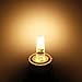 Reelco 6-Pack Dimmable LED G4 Mini Bi-pin Base Light Bulb AC/DC 12V 3Watts Warm White 2700K-3000K 20W G4 Halogen Bulb Replacement