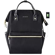 KROSER Laptop Backpack 15.6 Inch School Computer Rucksack Water Repellent Wide Open College Travel Business Work Bag…