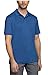 COOL MENS POLO, Short Sleeve Shirt (XX-Large, Heather Cadet Blue)