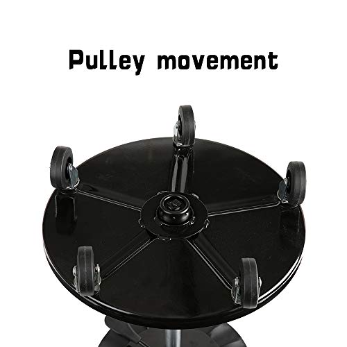 Aain® Heavy Duty Shop Seat, Adjustable Swivel Rolling Stools, Garage