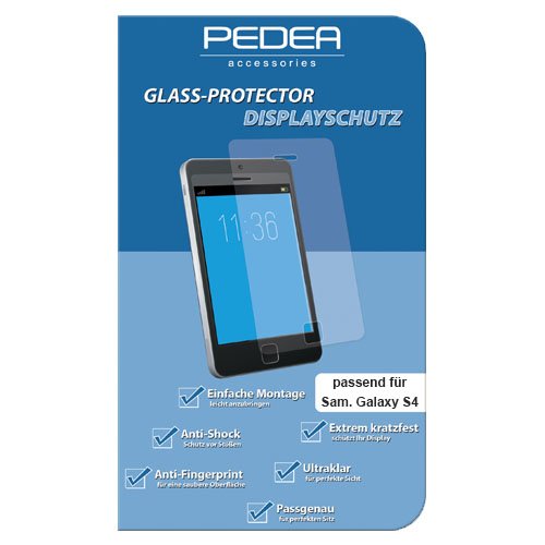 PEDEA 11170121 Galaxy S4 1pc (S) Screen Protector