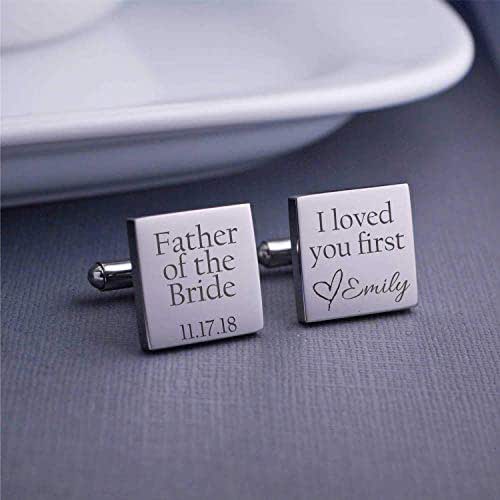 i loved her first cufflinks