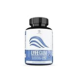 Calming Supplement by Lyfe Labs, Anxiety relief 5 htp with Ashwagandha, St. John’s Wort, and Chamomile, Improve Mood, Supports Stress Relief, Supports Ability to Focus, 60 Capsules