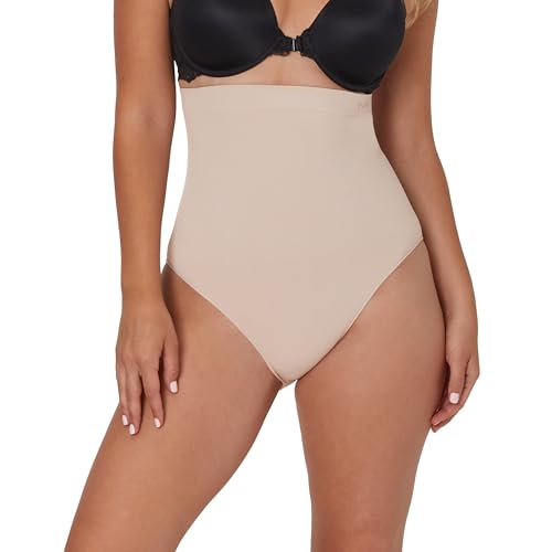 Maidenform Women's Seamless Shapewear, Tummy Control High-Waist Brief, Firm Con…