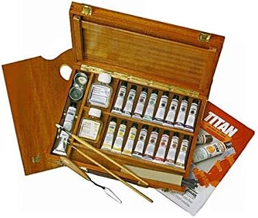 Caja maletín ÓLEOS TITAN Extra Finos 17 und.: Amazon.es: Hogar