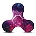 Cppslee Hands Fidget Spinner Safe Cool Toy Stress Reducer- Perfect For ADD, ADHD, Anxiety, and Autism Adult Children (A- #9 Purple Starry sky)
